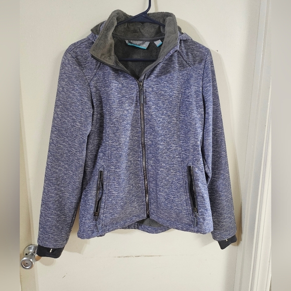 Free Country Blue HeatherJacket Medium - Picture 1 of 10